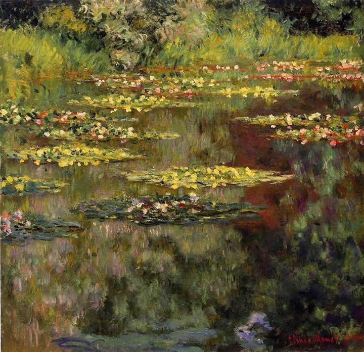 Claude Monet Water-Lilies 27